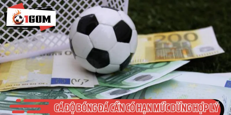 Cá độ bóng đá cần có hạn mức dừng hợp lý