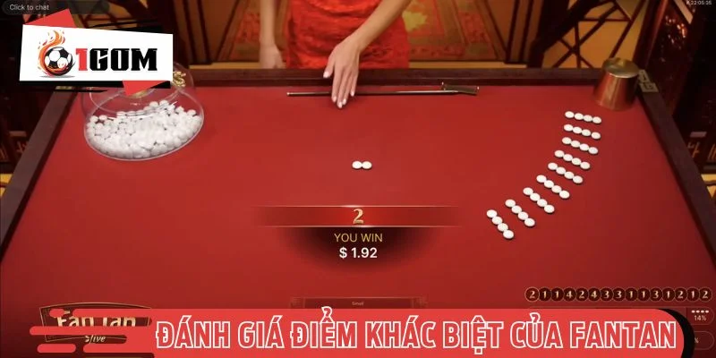 Fantan trực tuyến có nhiều điểm nổi bật