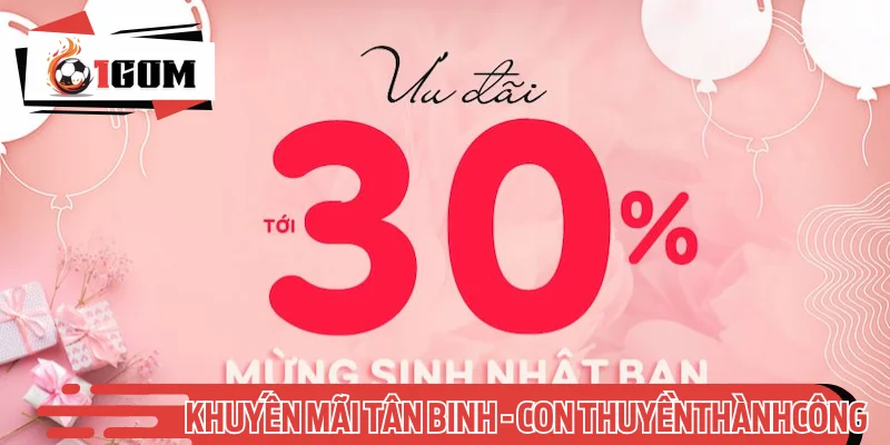 Khuyến mãi tân binh - Con thuyền tới thành công