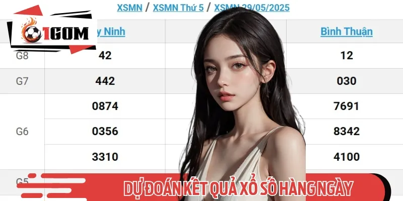 1GOM cung cấp con số may mắn mỗi ngày, giúp người chơi tăng cơ hội trúng